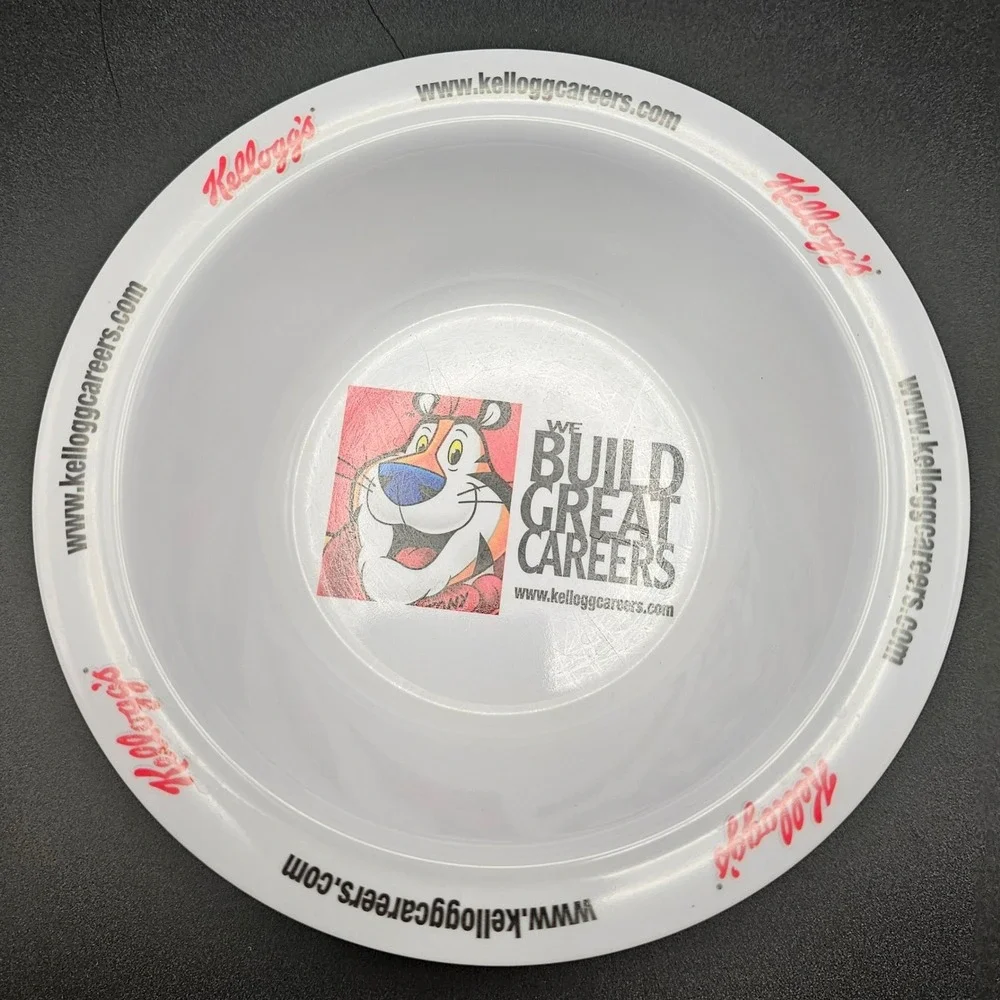 Kelloggs‎ Tony the Tiger We Build Great Careers Promotional Bowl